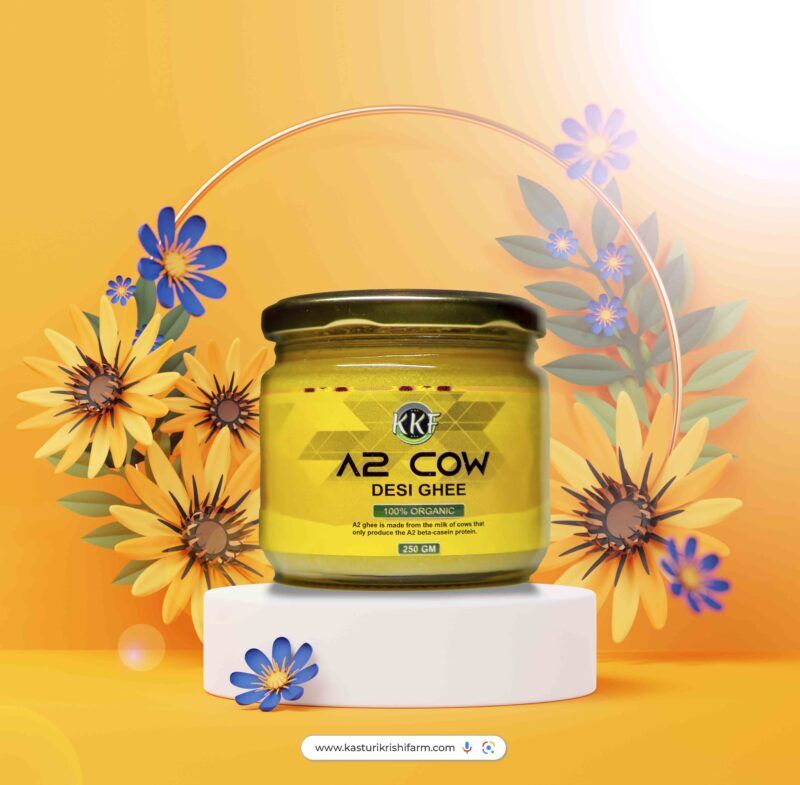 Cow A2 Ghee - Made From Curd 100% Organic